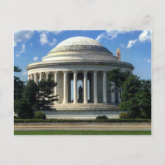 Thomas Jefferson Memorial Washington Monument Briefkaart