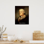 Thomas Jefferson Poster (Keuken)