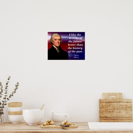 Thomas Jefferson - poster (Cuisine)