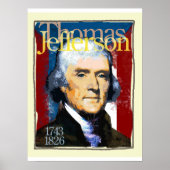 Thomas Jefferson Poster (Voorkant)