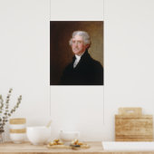 Thomas Jefferson - Poster d'art raffiné Gilbert St (Cuisine)