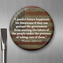 Thomas Jefferson Quote Magneet