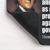 Thomas Jefferson Quote Muismat (Hoek)
