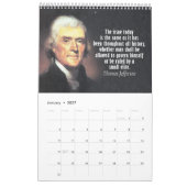 Thomas Jefferson Quotes Kalender (Jan 2027)
