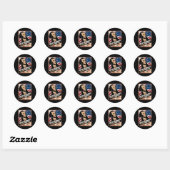 Thomas Jefferson Revolutionaire Sticker (Vel)