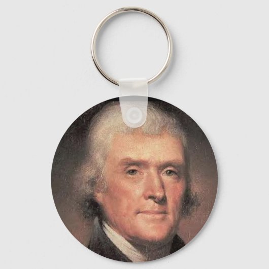 Thomas Jefferson Sleutelhanger (Voorkant)