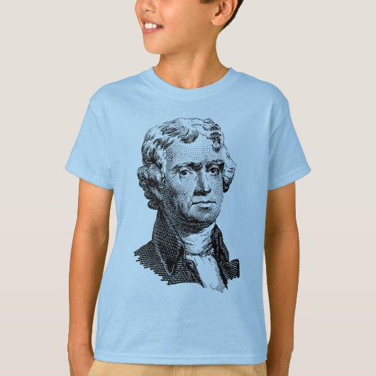 Thomas Jefferson T-shirt (Voorkant)