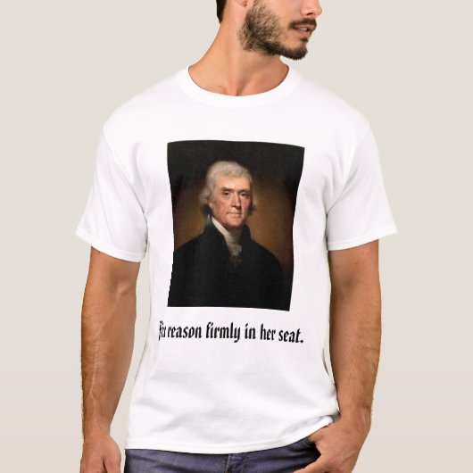 Thomas Jefferson T-shirt (Voorkant)