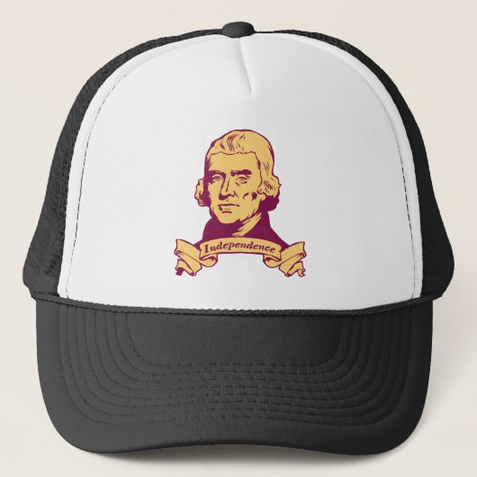 Thomas Jefferson Trucker Pet (Voorkant)
