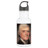 Thomas Jefferson Waterfles (Voorkant)