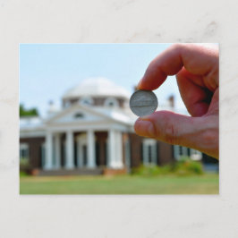 Thomas Jefferson's Monticello Briefkaart