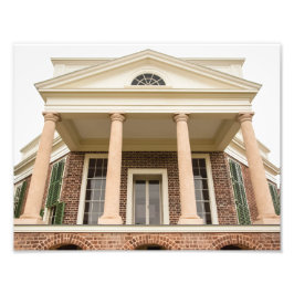 Thomas Jefferson's Poplar Forest Foto Afdruk