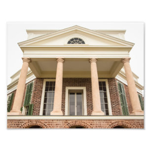 Thomas Jefferson's Poplar Forest Foto Afdruk