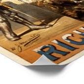 Thomas Keene in het  theater Richard III Poster (Hoek)