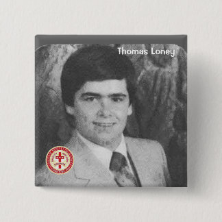 Thomas Loney Vierkante Button 5,1 Cm