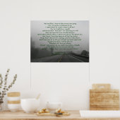Thomas Merton's gebed van Thoughts in Eenitude Poster (Keuken)