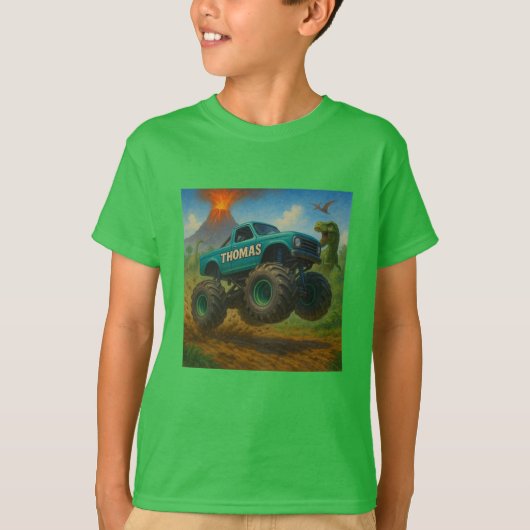thomas monster truck t-shirt (Voorkant)