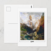 Thomas Moran #10 - Carte postale d'art (Devant / Derrière)