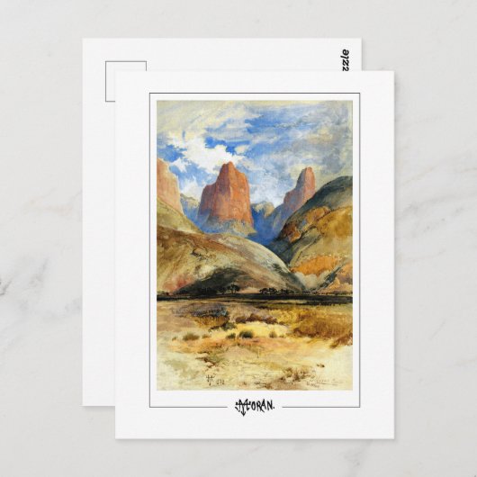 Thomas Moran #11 - Carte postale Art (Devant / Derrière)