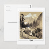 Thomas Moran #133 - Carte postale d'art fin (Devant / Derrière)