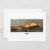 Thomas Moran #183 - Schone kunst Briefkaart (Voorkant / Achterkant)