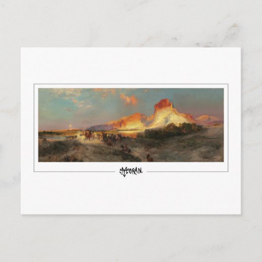 Thomas Moran #183 - Schone kunst Briefkaart (Voorkant)