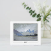 Thomas Moran #19 - Carte postale d'art fin (Debout devant)