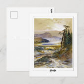 Thomas Moran #4 - Carte postale d'art (Devant / Derrière)