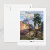Thomas Moran #5 - Carte postale Art (Devant / Derrière)
