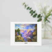 Thomas Moran #9 - Carte postale d'art fin (Debout devant)