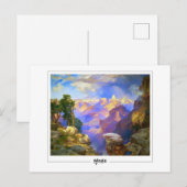 Thomas Moran #9 - Carte postale d'art fin (Devant / Derrière)