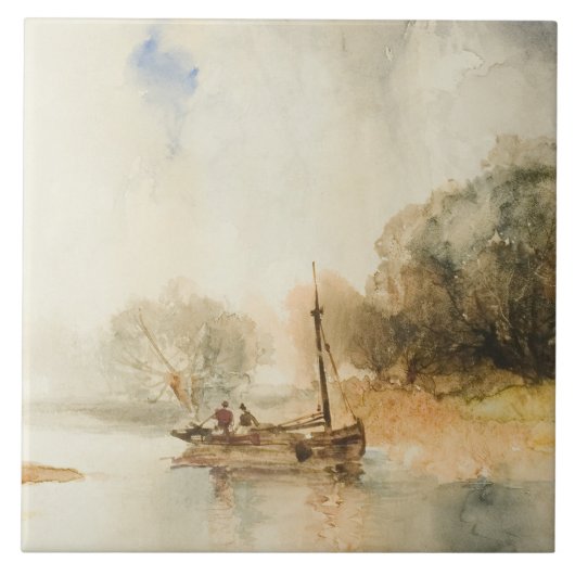 Thomas Moran - Beverly N.J. Tegeltje (Voorkant)