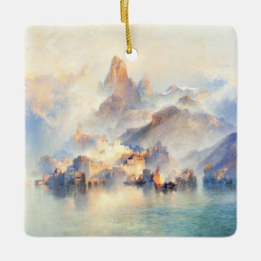 Thomas Moran - De droomstad Keramisch Ornament (Voorkant)