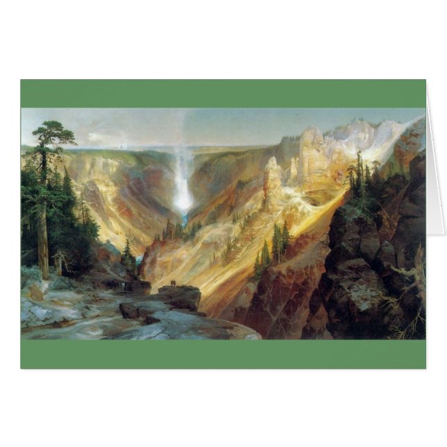 Thomas Moran - Grand Canyon van de geelsteen (Voorkant Horizontaal)