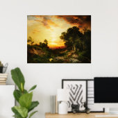 Thomas Moran Poster (Thuiskantoor)