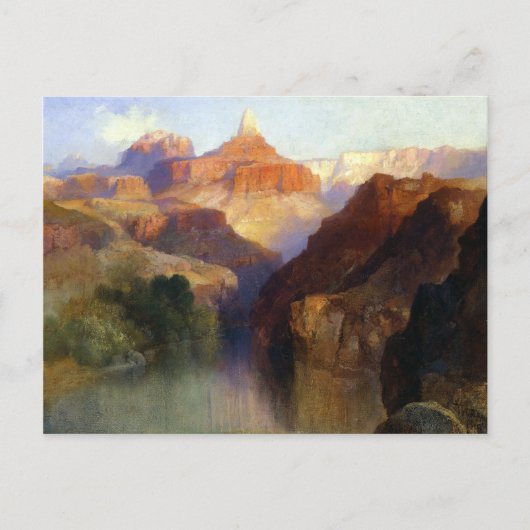 Thomas Moran Zoroaster Peak Briefkaart (Voorkant)