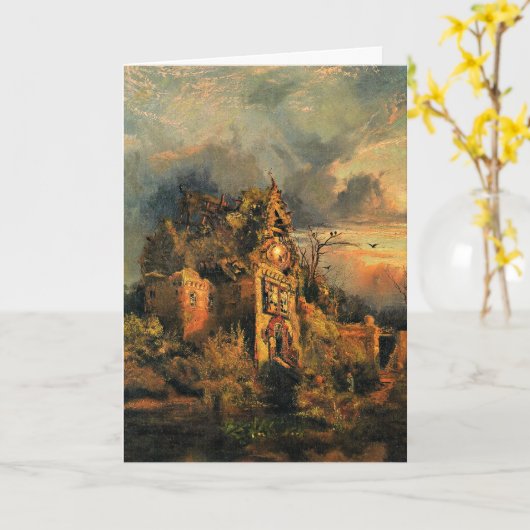 Thomas Moran's schilderij, The Haunted House, Kaart (Gele Bloem)