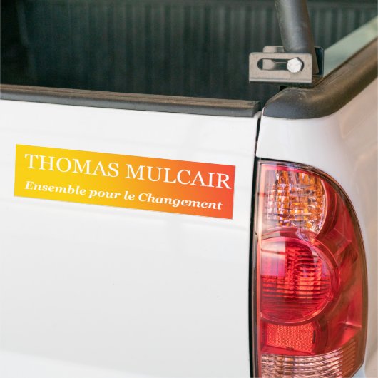 Thomas Mulcair Bumpersticker (Op Truck)
