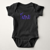 Thomas, Nom, Logo, Body bébé (Devant)