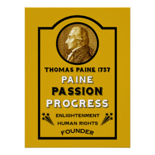 Thomas Paine Perfect Poster