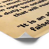 Thomas Paine Quotes Poster (Hoek)