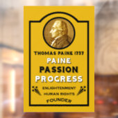 Thomas Paine Raamsticker (Vel 2)