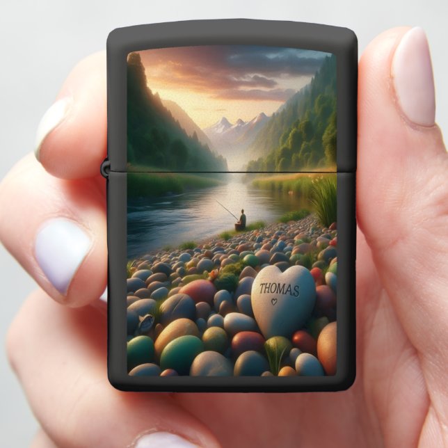 Thomas Peaceful River Sunset (In Hand)
