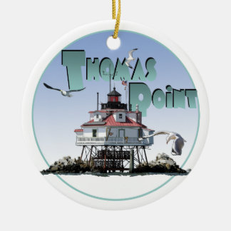 Thomas Point Lighthouse Keramisch Ornament
