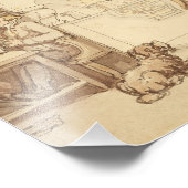 Thomas Rowlandson - Binnenshuis van een Inn Foto Afdruk (Hoek)