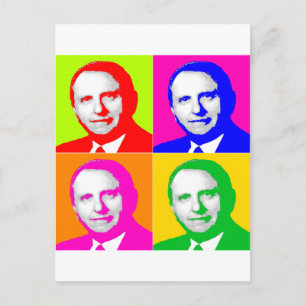 Thomas S. Monson Pop Art Briefkaart