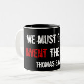 Thomas Sankara Black/White/Red Mug (Devant gauche)