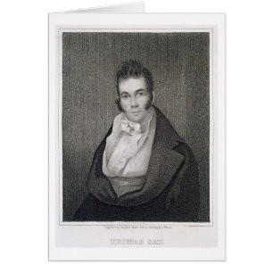 Thomas Say (1787-1834), gegraveerd door Henry Hopp