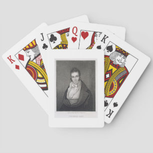Thomas Say (1787-1834), gegraveerd door Henry Hopp Pokerkaarten