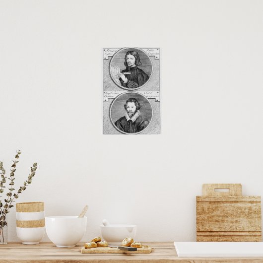 Thomas Tallis en William Byrd Poster (Keuken)